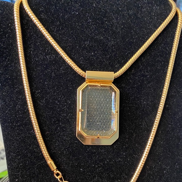 kate spade Jewelry - Kate Spade NY‎ Gold & Black Pendant Necklace